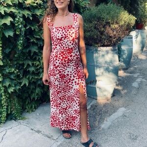 The Kooples Red Floral Women's Dress size 1